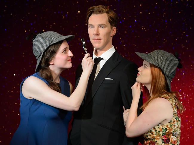 Muñeco de cera de Benedict Cumberbatch en el Museo Madame Tussauds de Londres. Imagen: Museo Madame Tussauds.